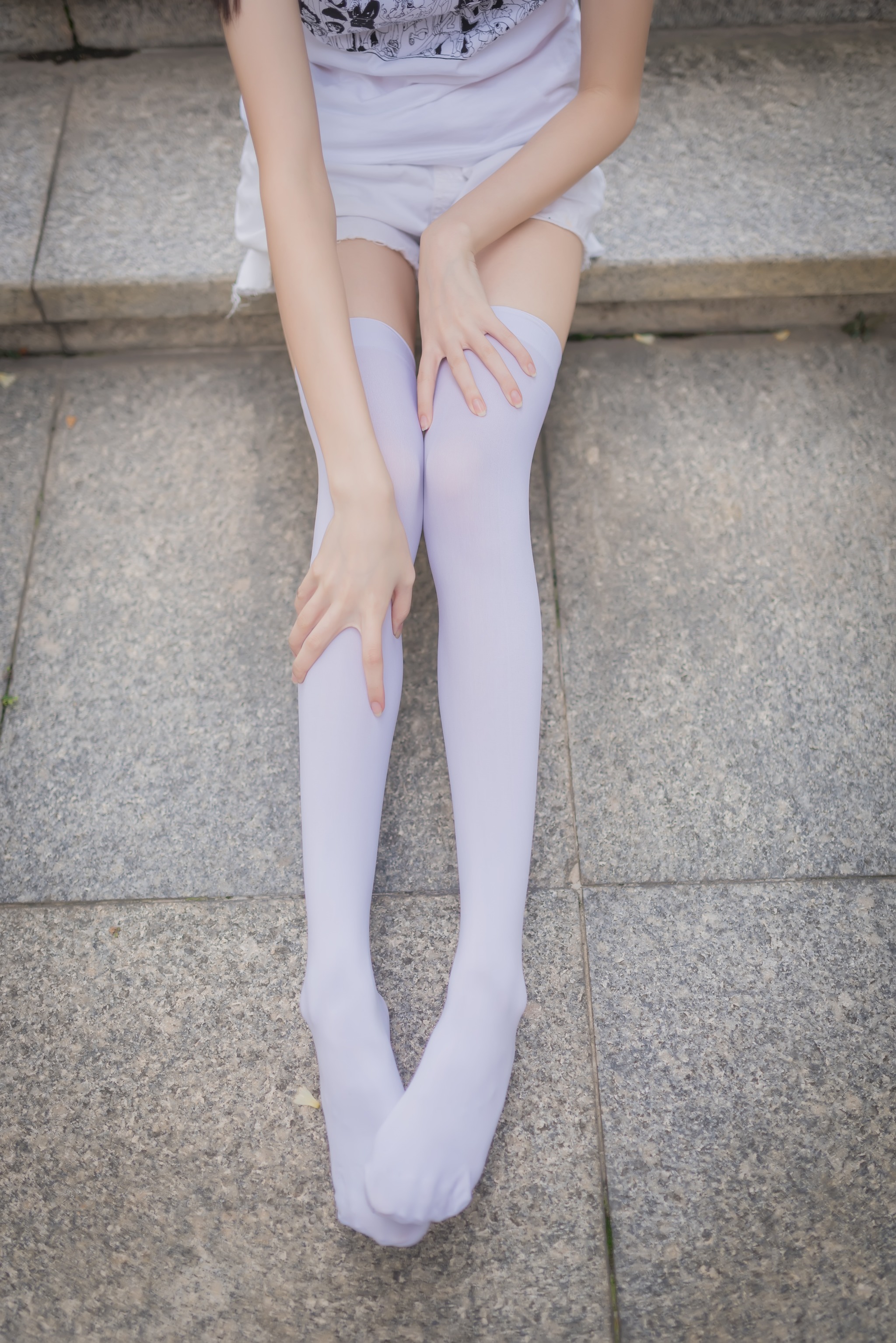 风之领域 - NO.057 白丝美腿 [50P]-XikXak